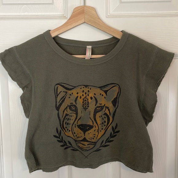 Free People Movement Cropped Top - size xs - Picture 2 of 4